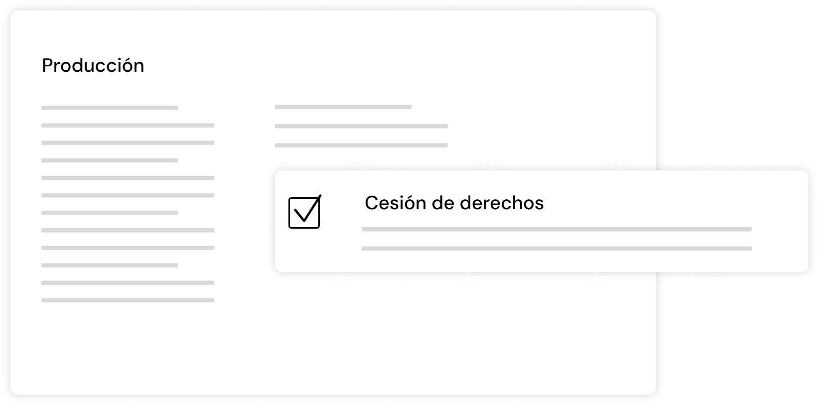 Rights and licensing control per project in PLAY /Platform